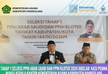 Tahap 1 Seleksi PPIH Arab Saudi dan PPIH Kloter 2026 Digelar: Kasi Penma Wakili Kepala Kantor Kementerian Agama Kabupaten Pandeglang